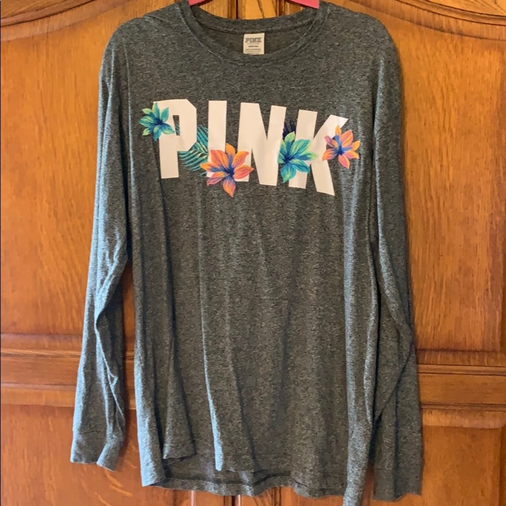 Large PINK Victoria’s Secret long sleeve